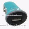 5V 2.4A Single USB Car Adaptor Universal Blue For Mobile Phone Charging