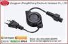 110V AC Power Cord Two Way Retractable Cable Reels 1.1 Meter