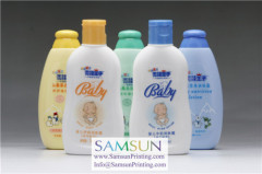 Shampoo Label Printing, Samsun Label Printing, Paper/Vinyl/PE/PP/BOPP/PET/PVC/Metallic Foil, Sticker Label Printing
