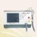 Painless 808 nm Diode Laser Hair Removal Machine