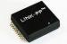 10 / 100Base-T dual Ports Lan Magnetics , Gigabit Ethernet Magnetic Transformer