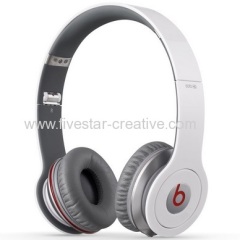 Beats by Dre Solo HD ControlTalk Over-Ear Wired Headphones White
