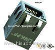 6605814-6 Gigabit Circuit Shielded RJ45 With Integrated Magnetics IEEE 802.3