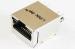 Metal Modular Jacks Rj45 IEEE With 10 / 100m , Vertical Rj45 Connector