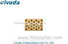 2 Dowel Holes Sliding Bronze Wear Plate 15 mm CAC304 for Punching Mold