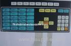 water proof 3M468 adhesive Single Membrane keypad / switch / keyboard