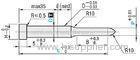 MISUMI / DIN Flange Fixing Pilot Punch DICOAT treatment , Tip R type