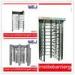 Optical Full High Turnstile entrance gate security systems With 3kg Driving Force