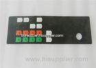 PET / PC 3M Adhesive Membrane Switch Graphic Overlay for Control Panels