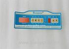 Front Panel Graphic Membrane Switch Overlay With LED and Metal Dome
