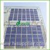 Roof Mounted Transparent PV Double Glass Solar Panel On - Grid Utility Solar Systems