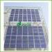 Roof Mounted Transparent PV Double Glass Solar Panel On - Grid Utility Solar Systems