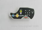 Flexible Push Button Stock PCB Membrane Switch With Texture Embossed Keypad