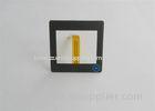 Textured PET Single Side Flexible PCB Membrane Switch With Led Light