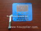 PC Corrosion Resistance Flexible Membrane Switch Keyboard in Blue