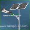 112W 14400LM 6500K Solar Panel Street Lights For Main Road 12M Pole
