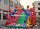 Lovely Cartoon Commercial Inflatable Slide , Kids Inflatable Slides For Park