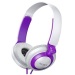 Sony Extra Bass XB Headphones Violet MDR-XB200 On-Ear Headphones