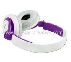 Sony MDR-XB200 MDRXB200 Purple Overhead Stereo Headphones