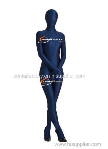 Dark Blue Lycra Zentai Suit