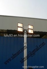 Roof-Mounte Mobile Antenna Mast/Mobile Light Tower/Telescopic Mast