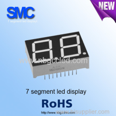 0.5inch 2 digit 7 segment led display