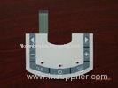 Customized Tactile Backlit Membrane Switch For Commercial Usage , Low Power