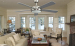 52"deceorative ceiling fan with LED light