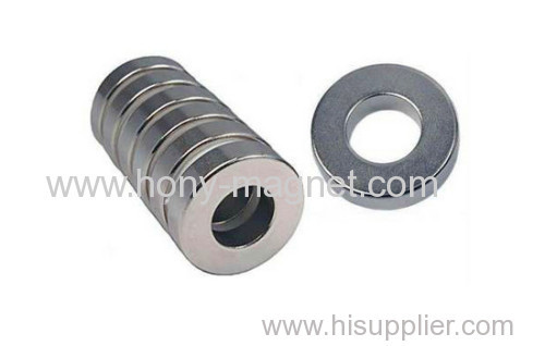 3mm Thick Sintered Neodymium Ring Magnet