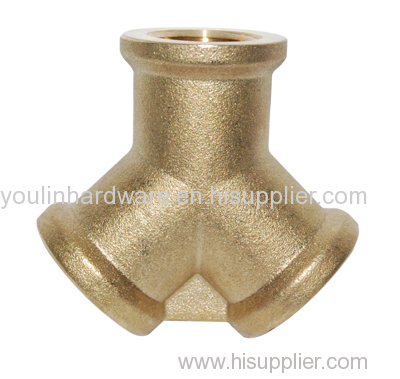 Brass forged 3 way adapters