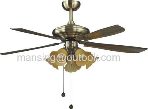 52"decorative ceiling fan wiht light