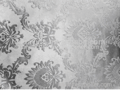 100% polyster embossed spun velvet