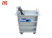 Mobile library book trolley Double-sided sloped-shelf book truck