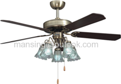 52" decorative ceiling fan light