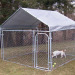 Foldable Galvanized OutDoor Dog Kennel Shelters