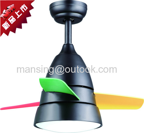 36"decorative ceiling fan with LED light