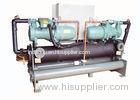 560kW Semi - Hermetic Water Cooled Water Chiller , Shell and Tube Heat Exchanger