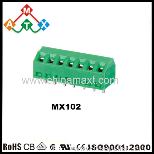 3.81mm Straight 45 degree PCB screw terminal blocks