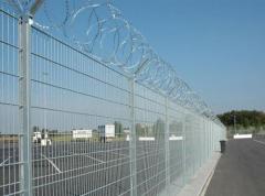 steel wire mesh fence