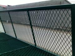 steel wire mesh fence