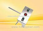 Intelligent stainless steel vertical tripod turnstile half height with fingerprint + RFID reader