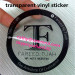 custom dia6.5cm circle stickers