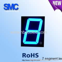 blue 7 Segment LED Display 1 Digit 0.36inch