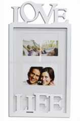 2 opening plastic injection photo frame No.YQ0017