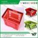 plastic shopping baskets with handles hand held shopping baskets