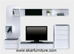 Sectional tv stand cabinet TV