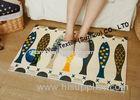 Anti-slip Fish Pattern Household Carpets 50*80cm , Microfiber Living Room Carpet