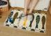 Anti-slip Fish Pattern Household Carpets 50*80cm , Microfiber Living Room Carpet