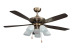 56"decorative ceiling fan with light