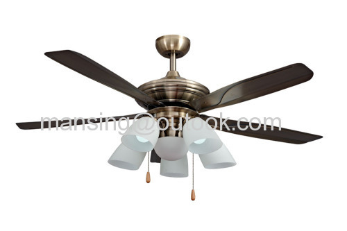 56"decorative ceiling fan with light